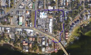 pink pontoons driving map